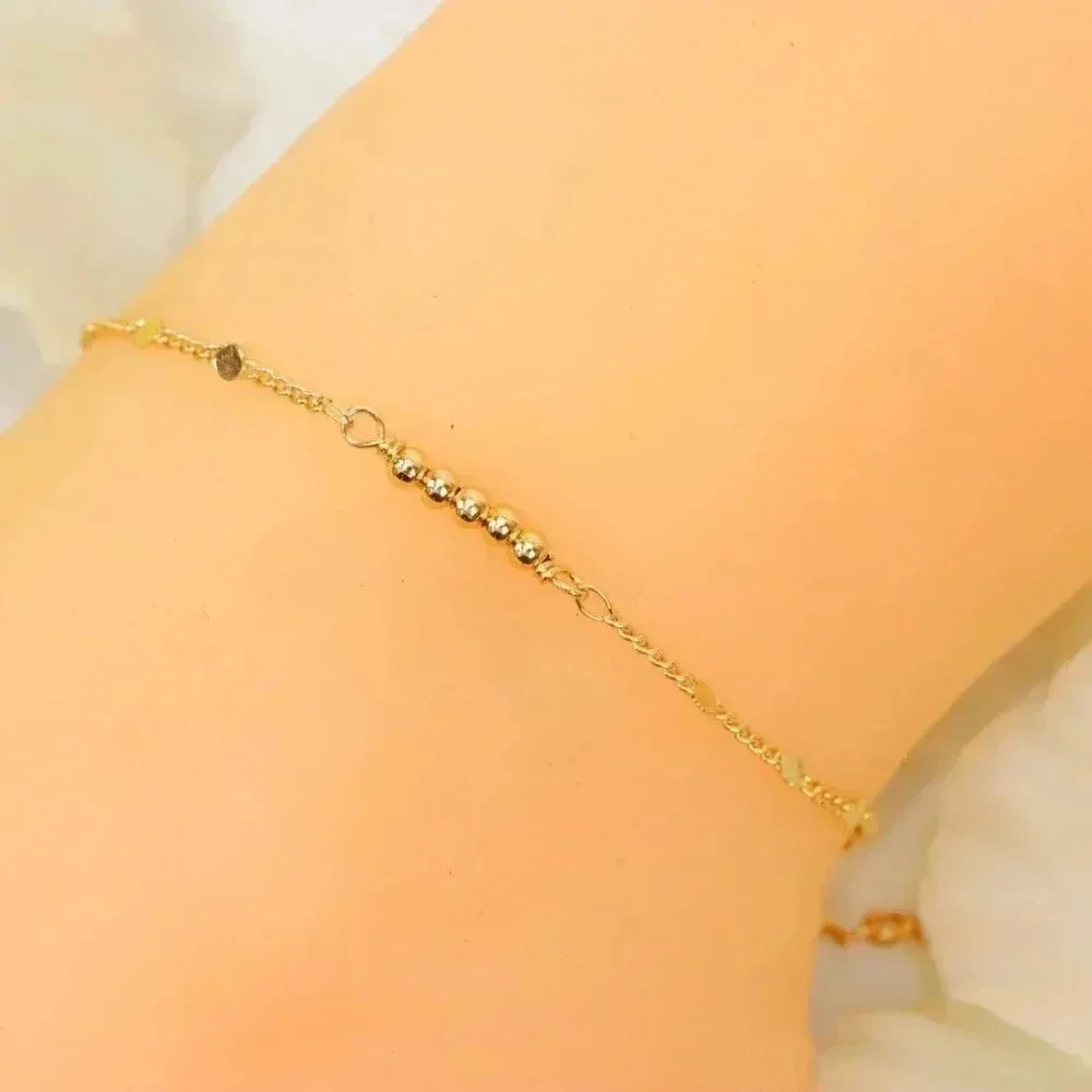 Minimalist Anklet, Sleek & Modern Design, Women’s Fashion, YC110311-A